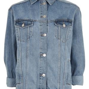 TOPSHOP Oversized Denim Jacket